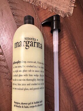 Philosophy Senorita Margarita 3 in 1 Shampoo Shower Gel Bath 32 oz with Pump